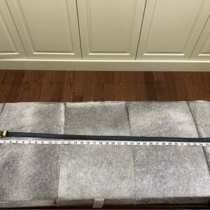 Vintage navy blue Coach belt